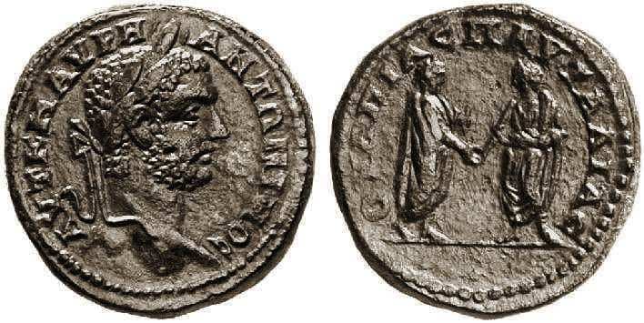 Pautalia Varbanov 5039 Caracalla, AE29 of Pautalia, Thrace