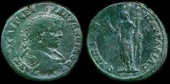 Pautalia Varbanov 5044 Caracalla AE29 of Pautalia