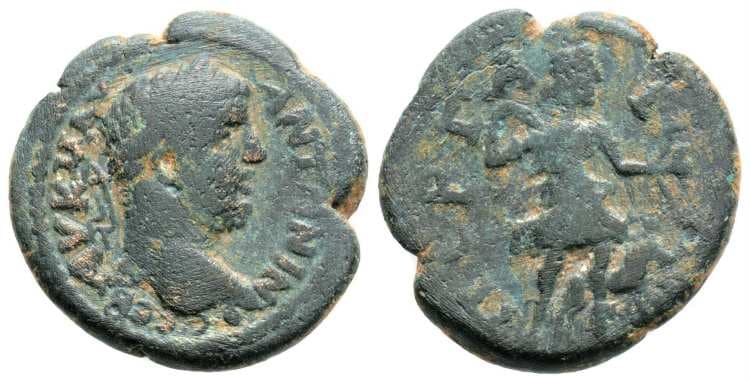 Perga SNG France 438 Caracalla AE20 of Perga, Pamphylia