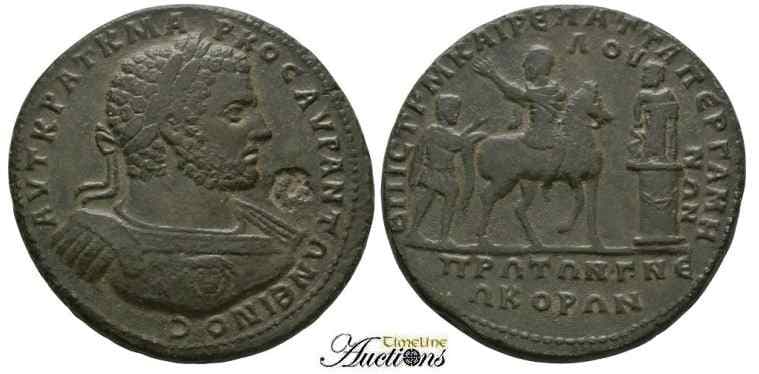 Pergamon BMC 321 Caracalla, 196-217AD