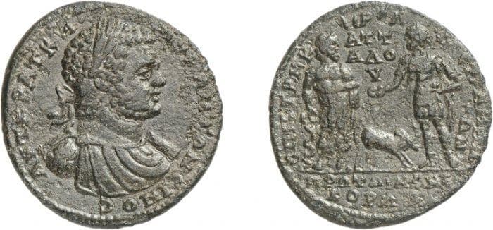 Pergamon von Fritze 73 Caracalla, AE of Pergamon, Mysia