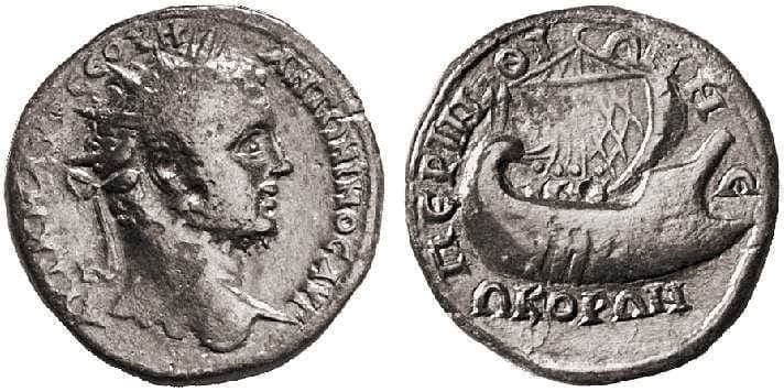 Perinthos Varbanov 257 Caracalla, AE36 of Perinthos, Thrace