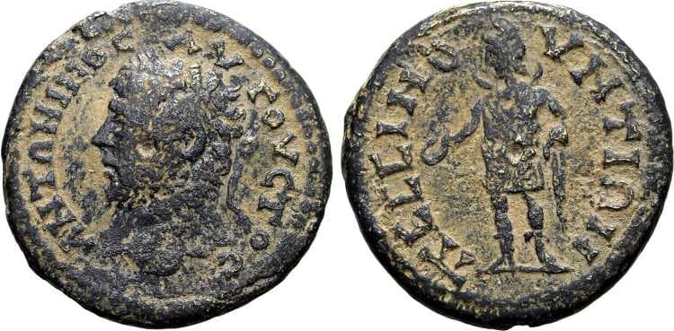 Pessinus Arslan 37 Caracalla AE25 of Pessinus, Galatia