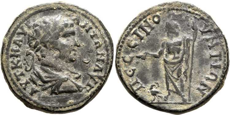 Pessinus Lindgren III 943 Caracalla AE29 of Pessinus, Galatia