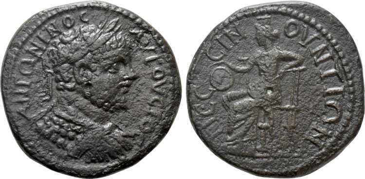 Pessinus wwxls 41460 Caracalla, AE31 of Pessinus, Galatia