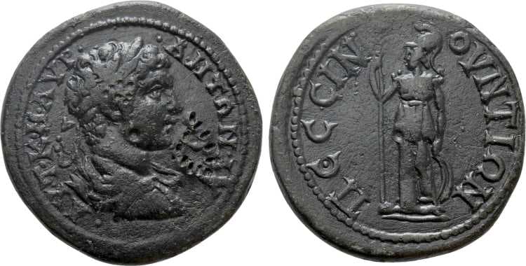 Pessinus wwxls 41461 Caracalla, AE31 of Pessinus, Galatia