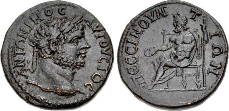 Pessinus wwxls 41466 Caracalla, AE31 of Pessinus, Galatia