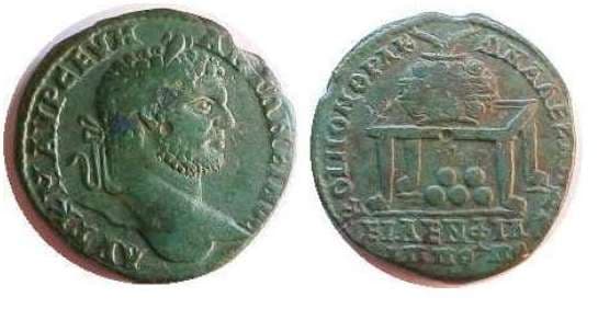 Philippopolis Moushmov 5347 Caracalla AE 30mm of Philippopolis, Thrace