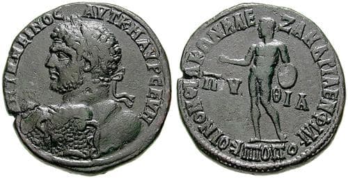 Philippopolis Moushmov 5326 Caracalla AE40mm Medallion of Philippopolis, Thrace