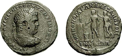 Philippopolis Moushmov 5335 Caracalla AE42 Medallion of Philippopolis, Thrace
