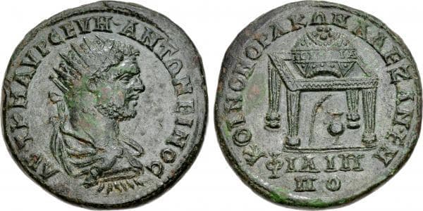 Philippopolis Varbanov 1396 Caracalla, AE35 of Philippopolis, Thrace