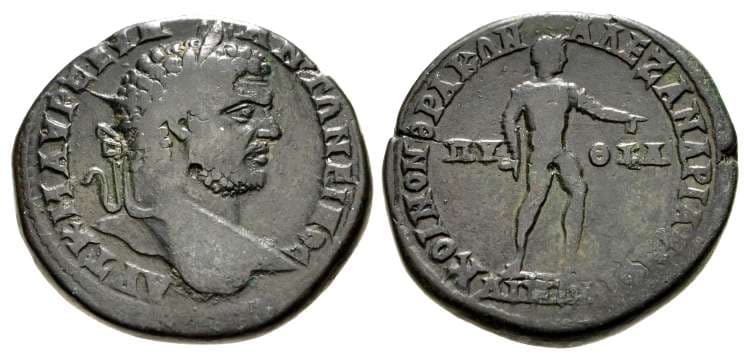 Philippopolis Varbanov 1445 Caracalla, AE30 of Philippopolis, Thrace