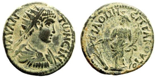Philomelion BMC 17 Caracalla, AE22 of Philomelion, Phrygia