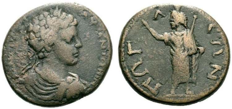 Pogla Von Aulock 1304 Caracalla, AE of Pogla, Pisidia