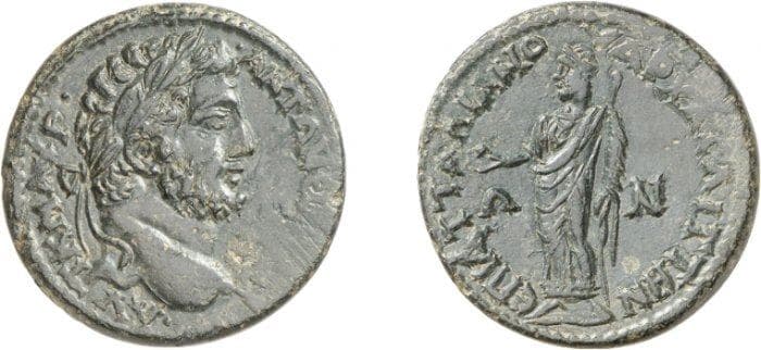 Saitta BMC 48 Caracalla, AE of Saitta, Lydia