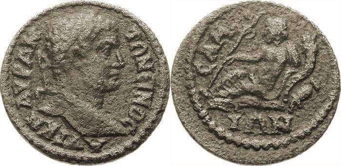 Samos Falter 416 Caracalla AE22 of Samos, Ionia