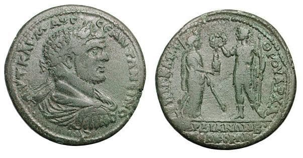 Sardes GRPC Lydia 501 Caracalla AE35 of Lydia, Sardes