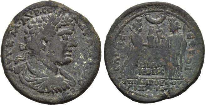 Sardes SNG vA 8258 Caracalla, AE35 mm of Sardes and Ephesos