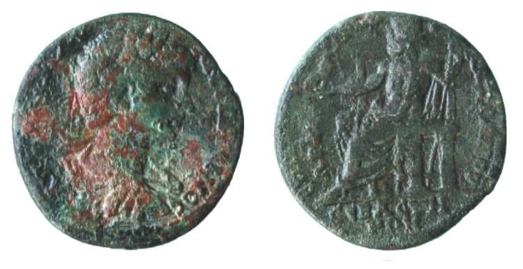Sebaste Phrygia BMC 35 Caracalla, AE34 of Sebaste, Phrygia