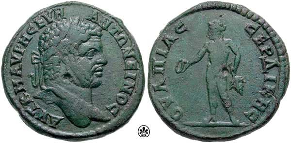 Serdica Varbanov 2166 Caracalla AE 30mm of Thrace, Serdica