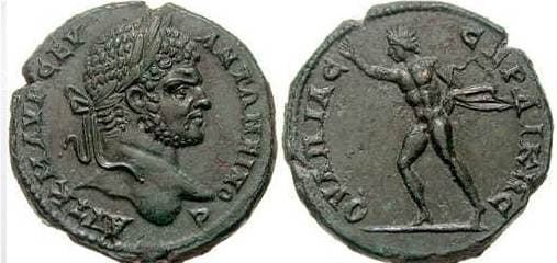 Serdica Moushmov 4905 Caracalla AE30 of Serdica, Thrace