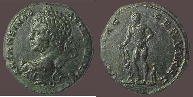 Serdica Moushmov 4804 Caracalla AE 31 of Serdica, Thrace