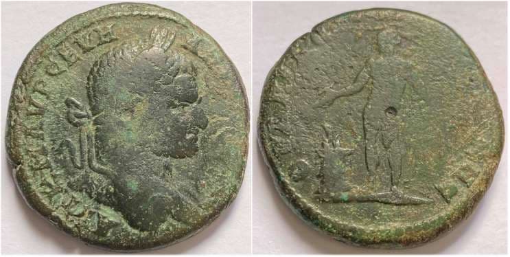 Serdica Ruzicka 156 Caracalla, AE29 of Serdica, Thrace