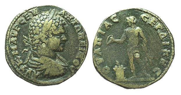 Serdica Ruzicka 185 Caracalla AE30 of Serdica, Thrace