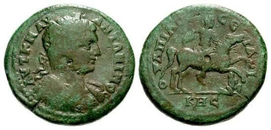 Serdica Ruzicka 346 Caracalla AE31 of Serdica, Thrace