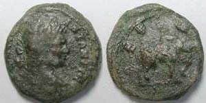 Serdica Varbanov 2101 var Caracalla, AE18 of Serdica, Thrace