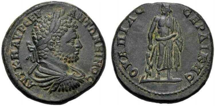 Serdica Varbanov 2191 Caracalla, AE30 of Serdica, Thrace
