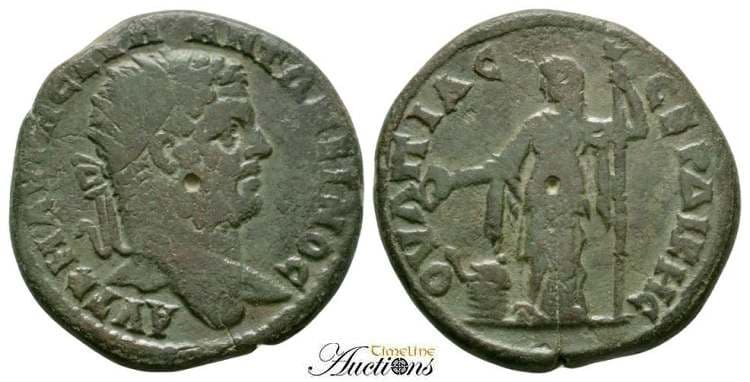 Serdica Varbanov 2256 Caracalla, AE28 of Serdica, Thrace