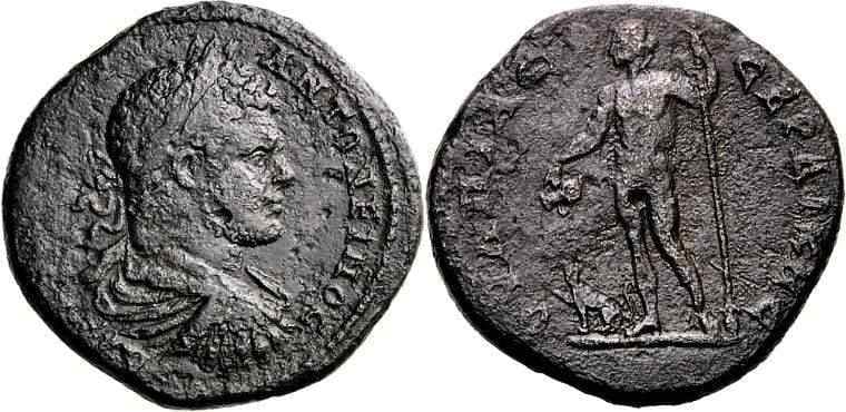 Serdica Varbanov 2273 Caracalla AE28 of Serdica, Thrace