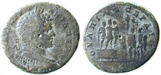 Serdica Varbanov 2287 Caracalla, AE29 of Serdica, Thrace