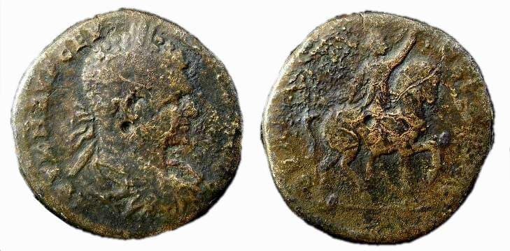 Serdica Varbanov 2295 Caracalla, AE28 of Serdica, Thrace, 14
