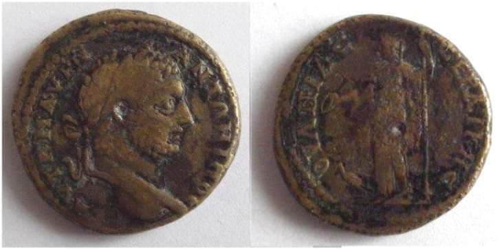 Serdica Varbanov 2331 var Caracalla, AE32 of Serdica, Thrace
