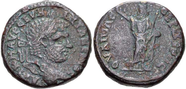 Serdica Varbanov 2438 Caracalla, AE29 of Serdica, Thrace