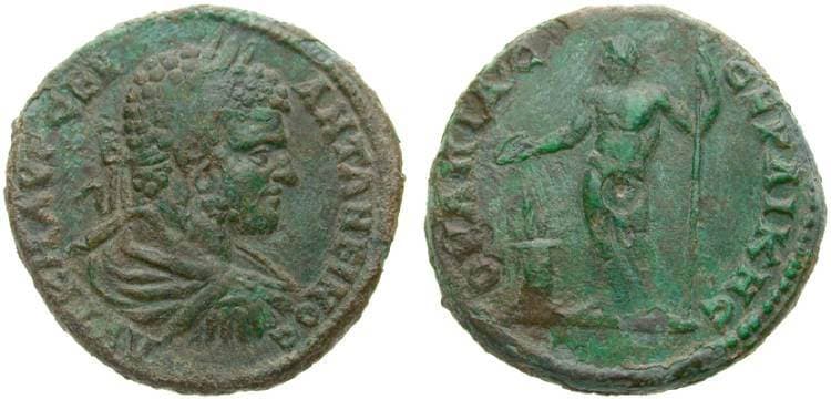 Serdica Varbanov 2495 Caracalla, AE28 of Serdica, Thrace