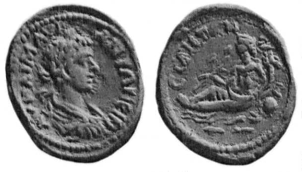 Side Imhoof FG 402 Caracalla, AE24 of Side, Pamphylia