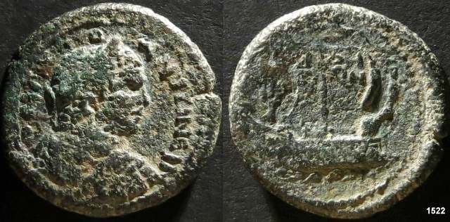Side Robinson 117 (1) Caracalla, AE25 of Side, Pamphylia