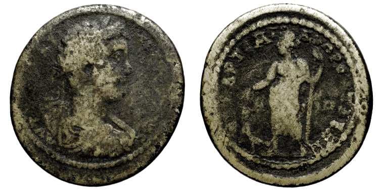 Tabae BMC 87 Caracalla AE29 of Tabae, Caria