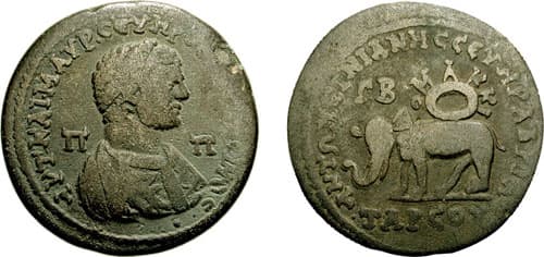 Tarsos SNG Lev Supp 269 Caracalla AE 33mm of Tarsus, Cilicia