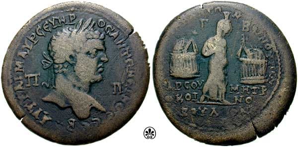 BMC 190 Caracalla AE 35mm of Cilicia, Tarsos