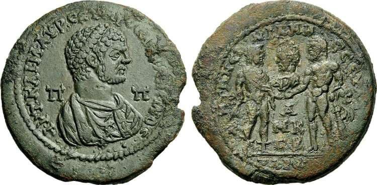 Tarsos SNG vA 6019 Caracalla, AE35 of Tarsos, Cilicia