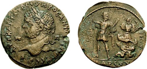 Tarsus SNG Lev 1055 Caracalla AE 33mm of Tarsos, Cilicia