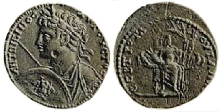Tavium Noury Bey 1733 Caracalla, AE27 of Tavium, Galatia