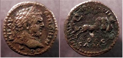 Thessalonica Moushmov 6750 Caracalla AE23 of Thessalonika, Macedonia