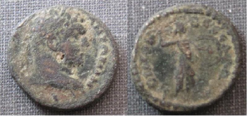 Thessaly Koinon Rogers 109 var Caracalla, AE 18, Koinon of Thessaly
