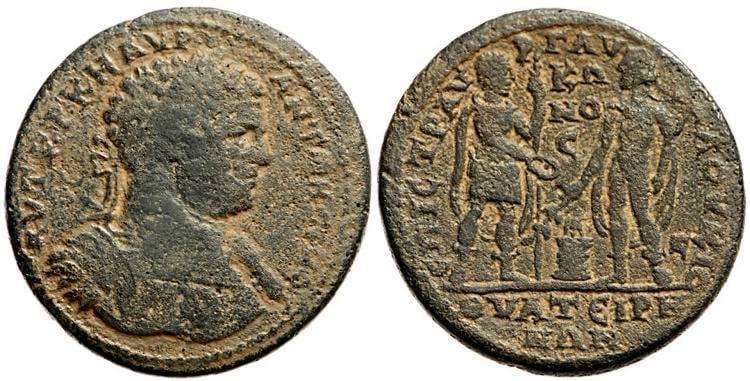 Thyateira Imhoof 25 Caracalla, AE34 of Thyateira, Lydia