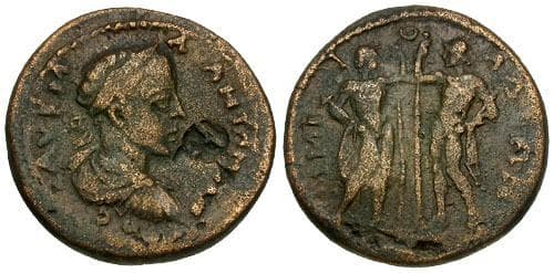 Timbriada Aulock 1802var Caracalla, AE26 of Timbriada, Pisidia